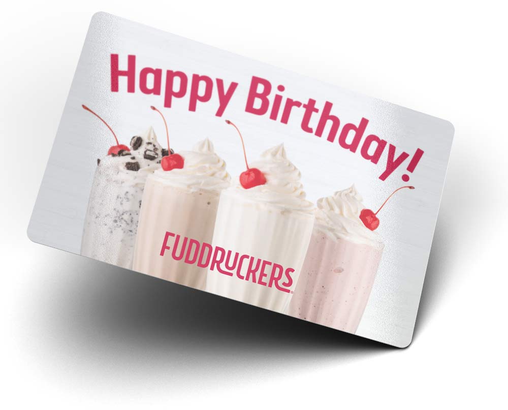 Fuddruckers Gift Card - Happy Birthday